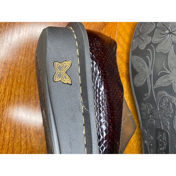 Algeria by‎ PG Lite Snake Skin Patterned Mary Jane's Size 37 - Picture 11 of 12